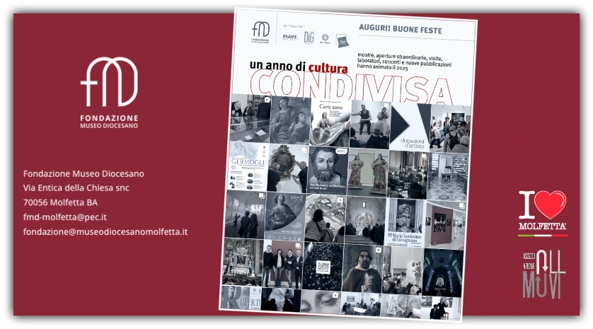 A Molfetta: Un anno di cultura offerto dal Polo Culturale Diocesano A Molfetta: Un anno di cultura offerto dal Polo Culturale Diocesano