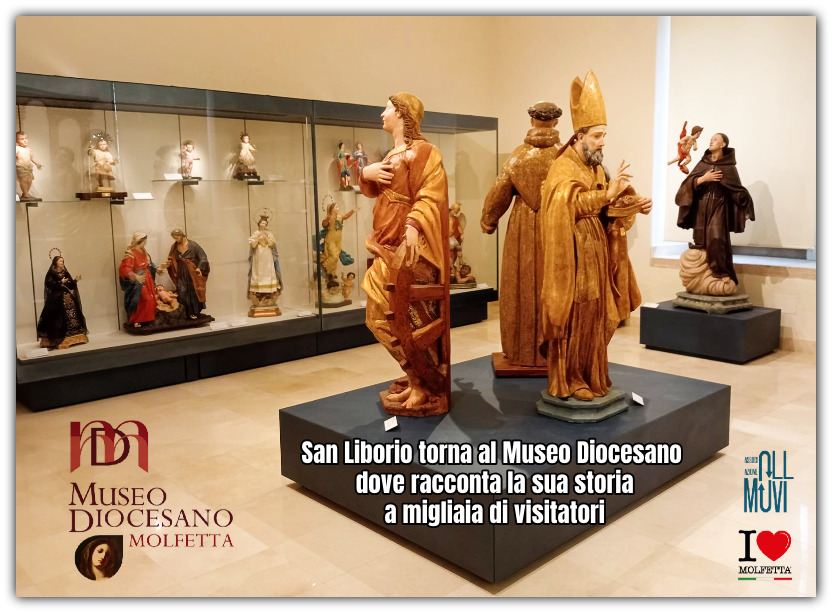 San Liborio torna al Museo Diocesano dove racconta la sua storia a migliaia di visitatori San Liborio torna al Museo Diocesano dove racconta la sua storia a migliaia di visitatori