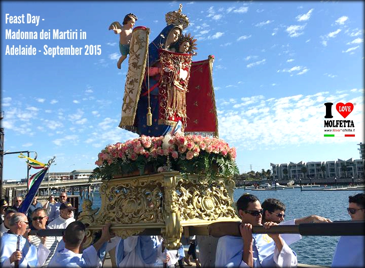 Feast Day Madonna dei Martiri in Adelaide 2015