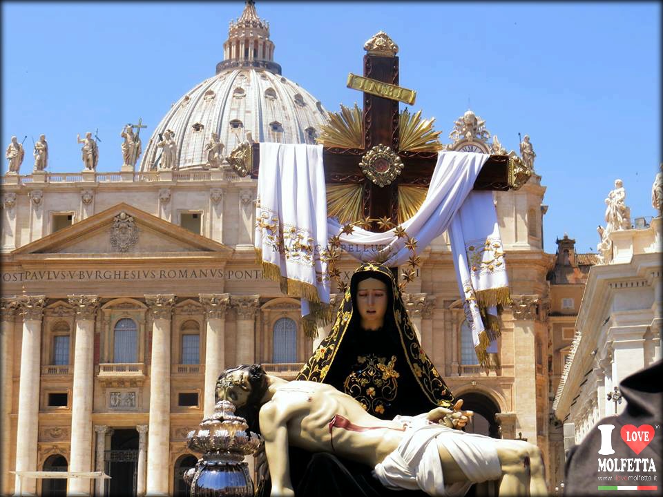 La Pieta' da Molfetta a Roma