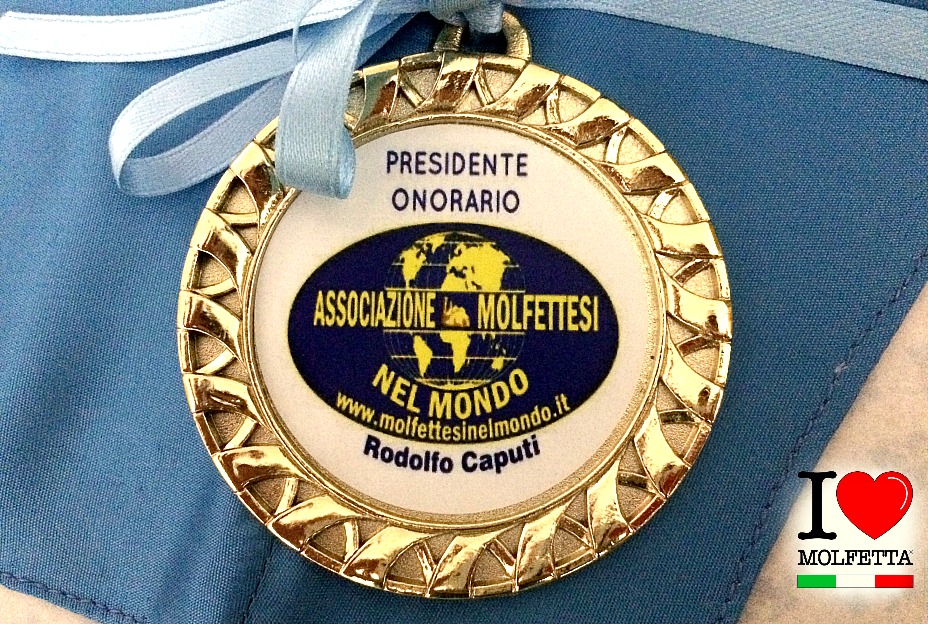 Mons. Giuseppe De Candia Presidente Onorario Molfettesi nel Mondo