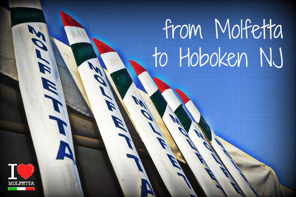 Volano ad Hoboken sei remi da Molfetta