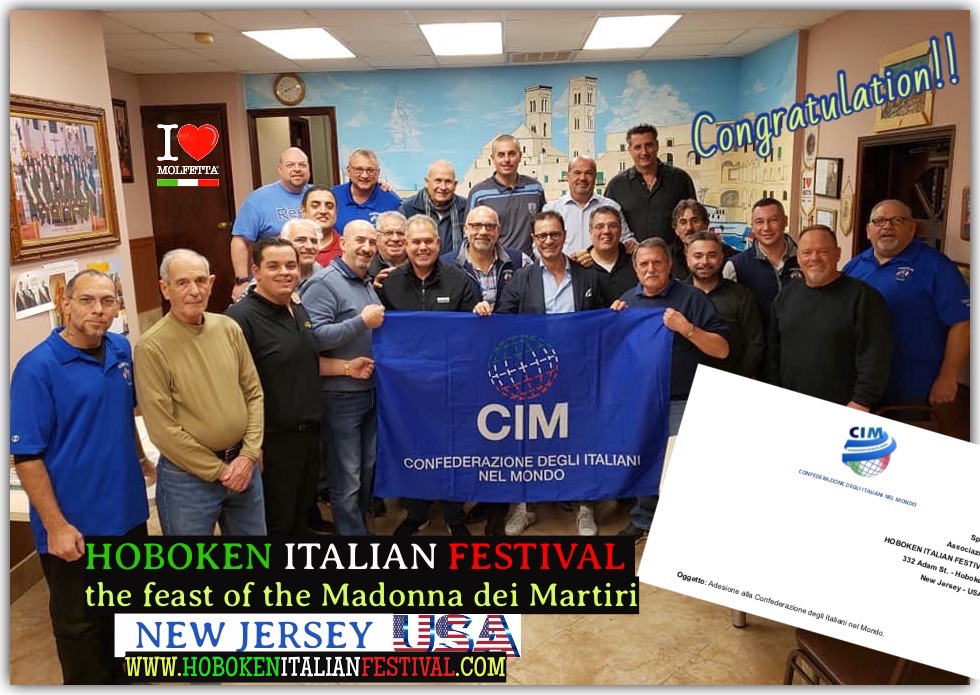 Hoboken Italian Festival: entra a far parte della CIM Confederazione Italiani nel Mondo
