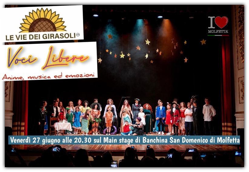 A Molfetta: Voci Libere  Anime, Musica ed Emozioni