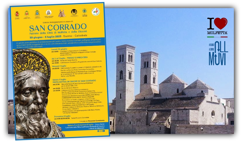 A Molfetta i festeggiamenti di San Corrado 2025
