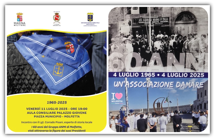 ANMI Molfetta celebra 60 anni di orgoglio marinaro