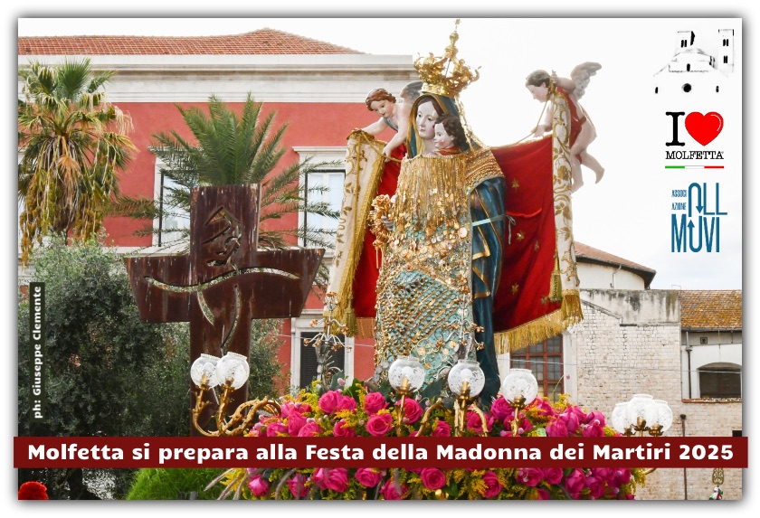 Molfetta si prepara alla Festa della Madonna dei Martiri 2025