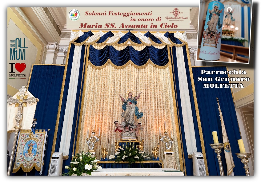A Molfetta solenni festeggiamenti in onore di Maria SS. Assunta in cielo 