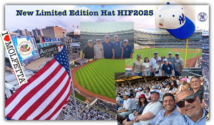 Grande festa italiana allo Yankee Stadium: un successo firmato Hoboken Italian Festival con gli NY Yankees