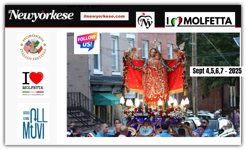 Negli USA inizia la Festa ad Hoboken della Madonna dei Martiri