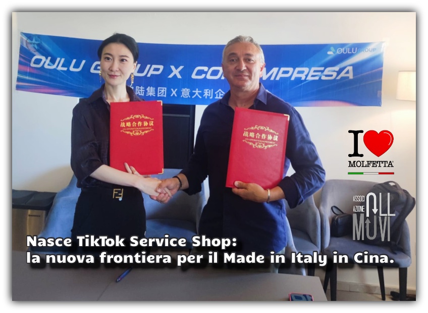 Nasce TikTok Service Shop: la nuova frontiera per il Made in Italy in Cina. 