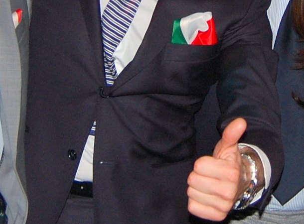 Un fazzoletto tricolore