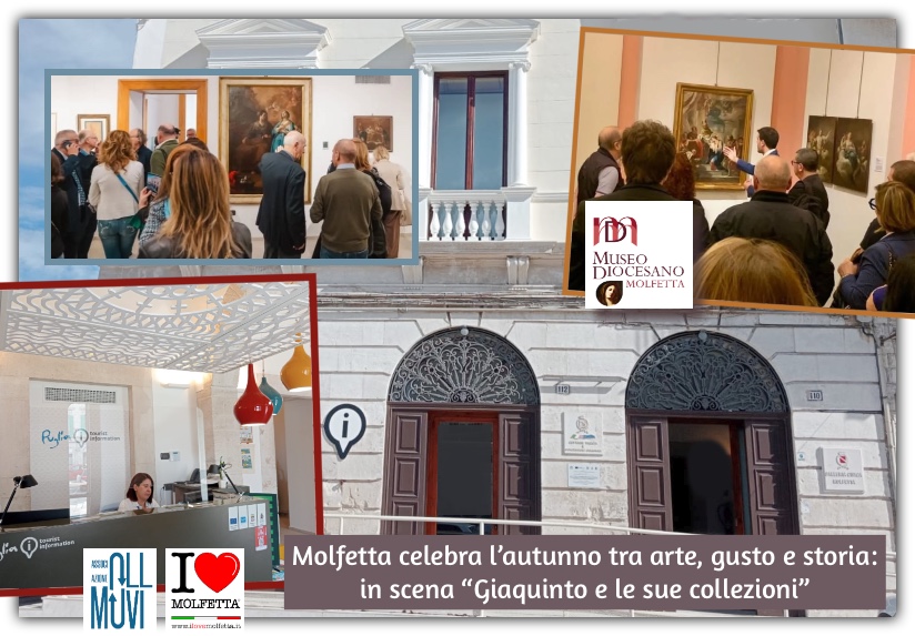Autunno a Molfetta si celebra tra arte, gusto e storia: in scena Giaquinto e le sue collezioni