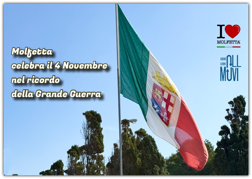 Molfetta celebra il 4 Novembre nel ricordo della Grande Guerra