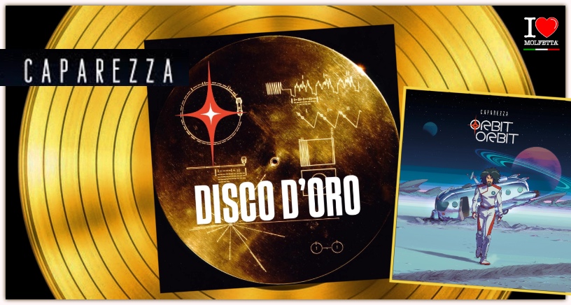 Caparezza fenomeno culturale: Orbit Orbit e' Disco d Oro
