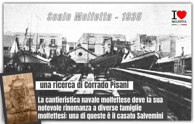 A Molfetta: Salvemini, famiglia di costruttori navali