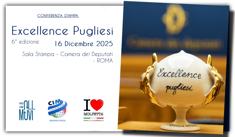 Excellence Pugliesi 2025: Sesta edizione Excellence Pugliesi 2025: Sesta edizione