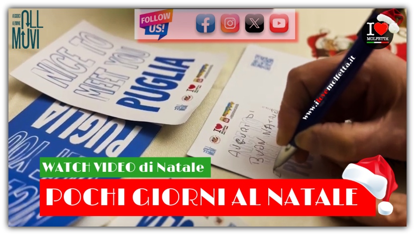 Mancano 5 giorni a Natale: Molfetta si accende di magia e tradizione Mancano 5 giorni a Natale: Molfetta si accende di magia e tradizione