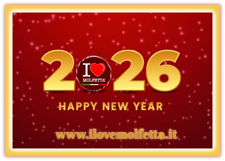 Buon Anno 2026: un brindisi che attraversa il mondo con I Love Molfetta