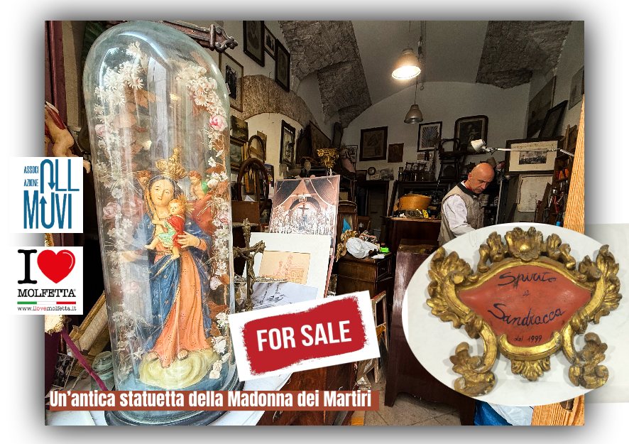 Una statua della Madonna dei Martiri: for sale!