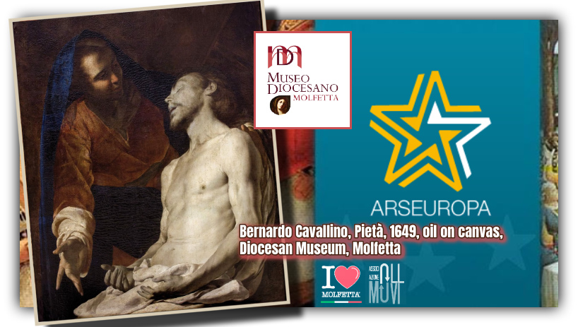 Diocesan Museum, Molfetta: Bernardo Cavallino, Pieta' 1649, oil on canvas