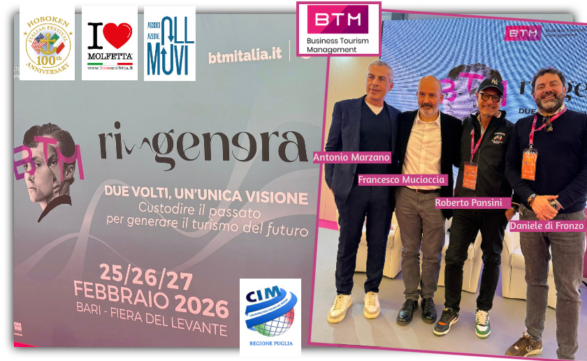 Quando le radici diventano viaggio: emozioni e visioni dal BTM 2026 di Bari si parla di Hoboken