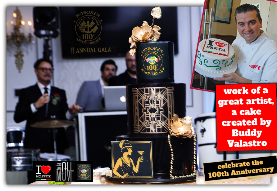 Le creazioni di Buddy Valastro per il 100th Anniversary Hoboken Italian Festival