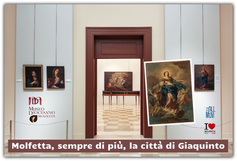 Al Museo Dicoesano di Molfetta esposti i dipinti di Giaquinto: Immacolata Concezione