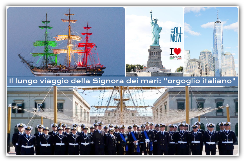 Il Vespucci pronto a salpare verso gli USA per i 250 anni: a bordo anche Molfetta
