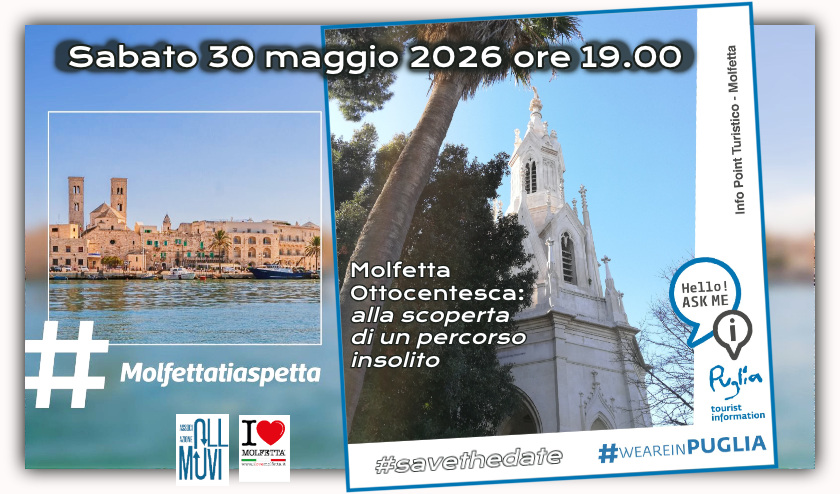 Molfetta Ottocentesca: alla scoperta di un percorso insolito Molfetta Ottocentesca: alla scoperta di un percorso insolito