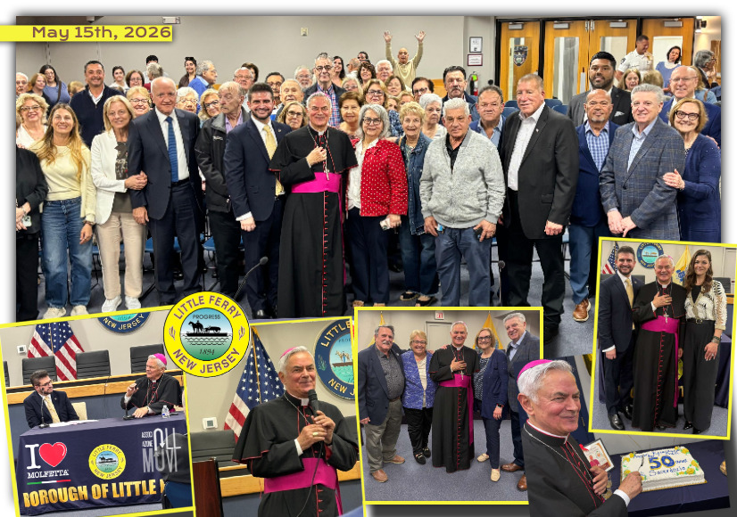 Nel NJ a Little Ferry: la comunita' molfettese accoglie S.E. Mons. Domenico Cornacchia