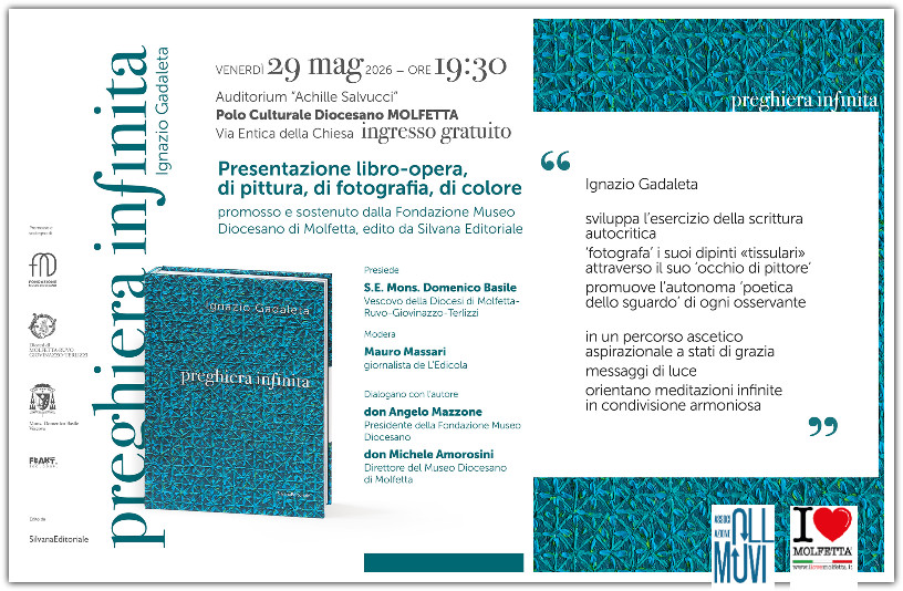 Preghiera infinita: presentazione libro-opera, di pittura, di fotografia, di colore