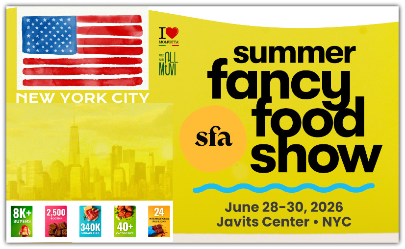 Summer Fancy Food Show 2026: il Made in Italy che conquista New York Summer Fancy Food Show 2026: il Made in Italy che conquista New York