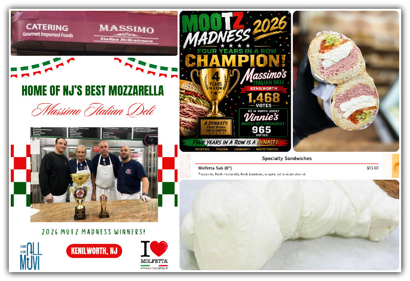 Massimo s Italian Deli conquista ancora il trono: Best Mozzarella in New Jersey Massimo s Italian Deli conquista ancora il trono: Best Mozzarella in New Jersey