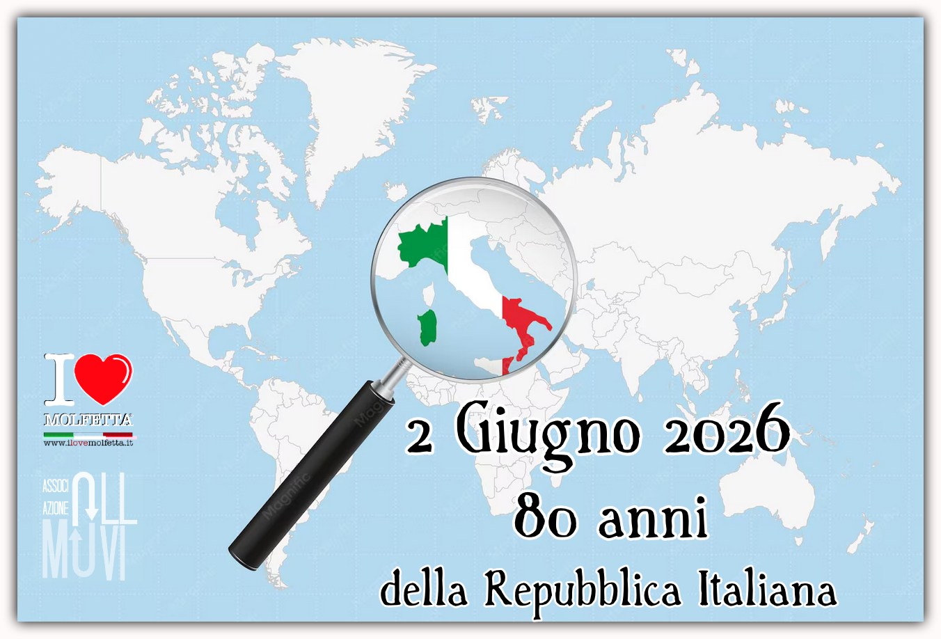 2 Giugno 2026: 80 anni della Repubblica Italiana 2 Giugno 2026: 80 anni della Repubblica Italiana