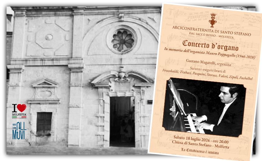 Aperture estive della chiesa confraternale di Santo Stefano a Molfetta