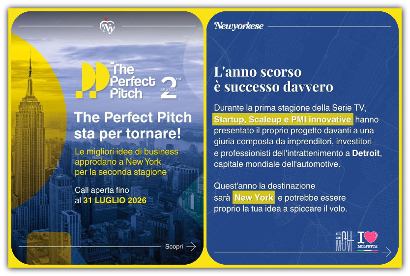 The Perfect Pitch 2026 si sposta a New York