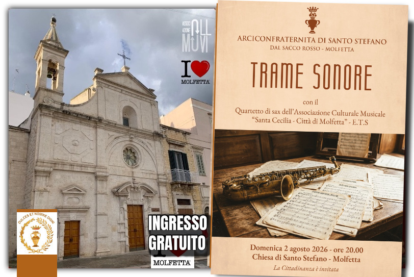 A Molfetta: Musica e cultura nella storica chiesa Santo Stefano