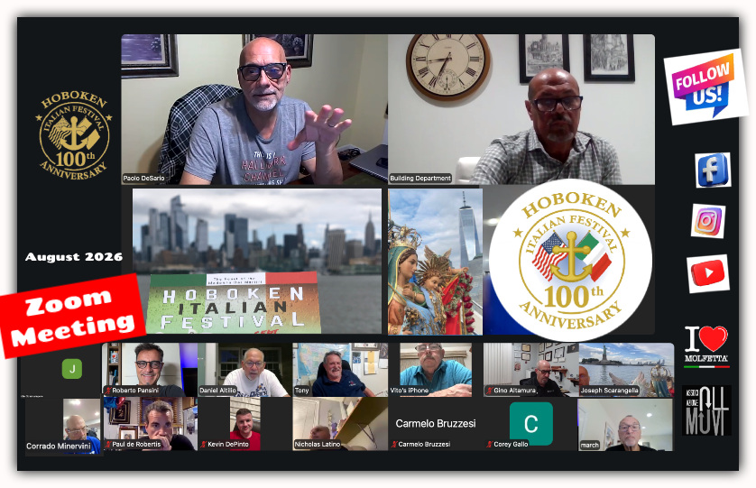 Un secolo di emozioni: il 100th Anniversary Hoboken Italian Festival, dove la memoria diventa futuro