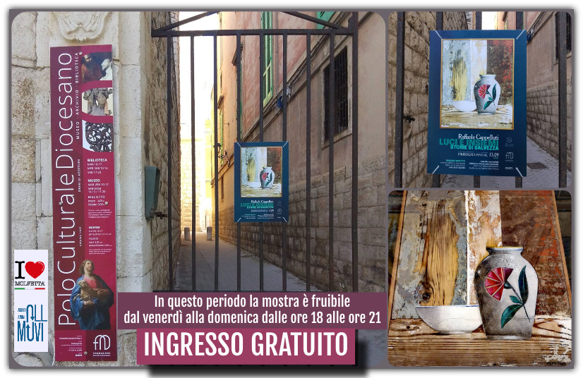 A Molfetta presso il Museo Dicoesano: Luci e insiemi. Storie di salvezza A Molfetta presso il Museo Dicoesano: Luci e insiemi. Storie di salvezza