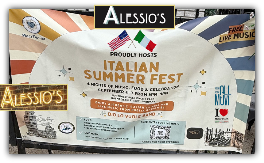 Alessio s Italian Summer Fest a Hoboken: musica, sapori e atmosfera Made in Italy
