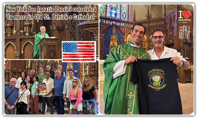 A NY don Ignazio Pansini concelebra la messa in Old St. Patrick s Cathedral A NY don Ignazio Pansini concelebra la messa in Old St. Patrick s Cathedral