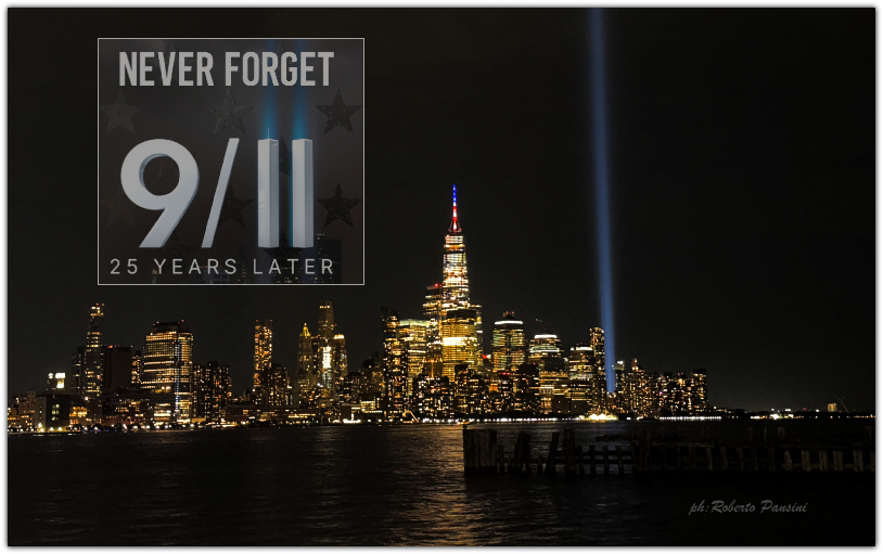 11 Settembre a New York: 25 anni degli attacchi alle Torri Gemelle 