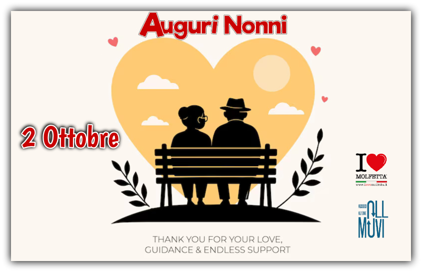 La Festa dei Nonni: 2 ottobre, i nostri angeli custodi La Festa dei Nonni: 2 ottobre, i nostri angeli custodi