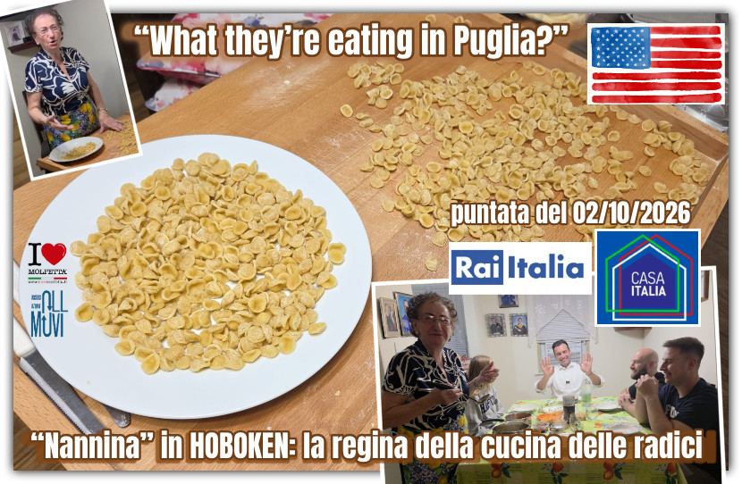 La magia della cucina delle radici: il cuore della Puglia raccontato da Nannina in Hoboken