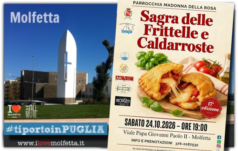 A Molfetta la Sagra delle Frittelle e Caldarroste con tanta Musica