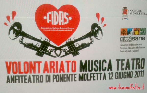 Fidas: volontariato, musica e teatro