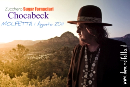 Zucchero in tour a Molfetta