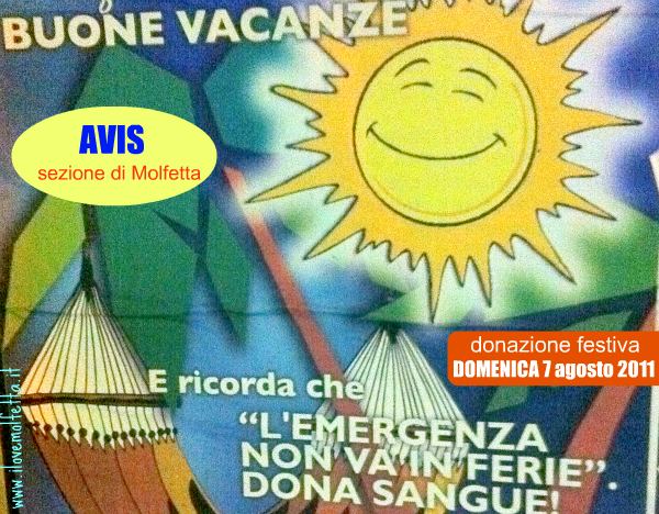 Buone Vacanze dall' AVIS 