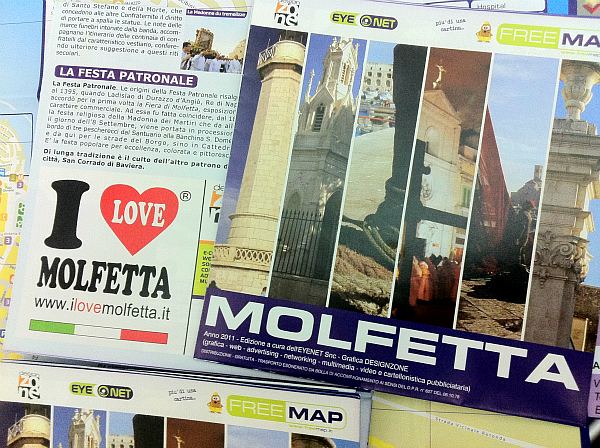 Molfetta: pianta topografica